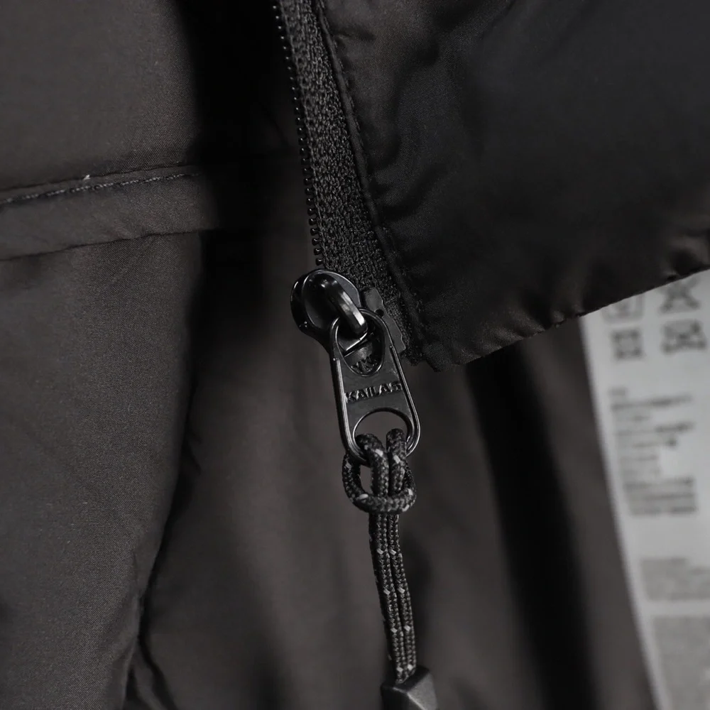 KAILAS hooded zipper casual long-sleeved down jacket - Picture 9 of 9